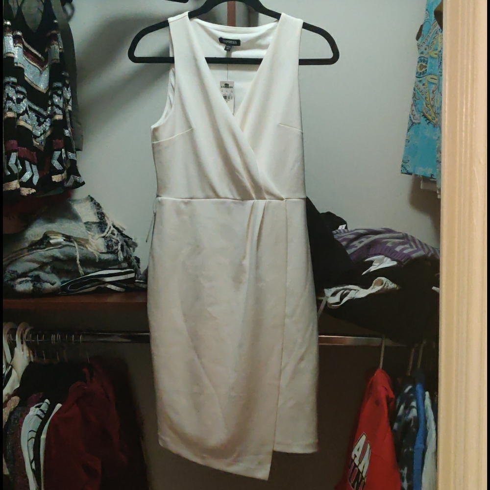 Formal white dress from Express